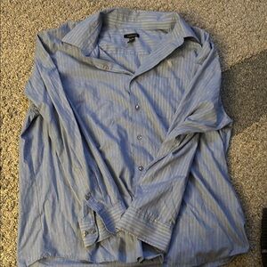 Van Heusen Blue Casual Button Down Shirt